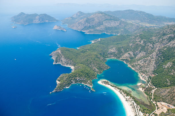 Oludeniz From The Paraglide