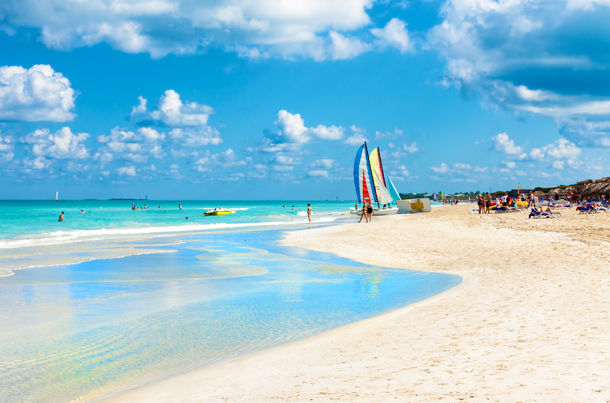 Varadero Beach In Cuba